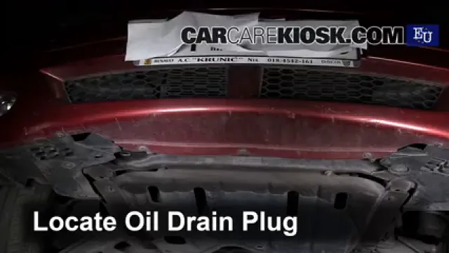 2006 Dacia Logan Prestige 1.6L 4 Cyl. Aceite Cambiar aceite y filtro de aceite